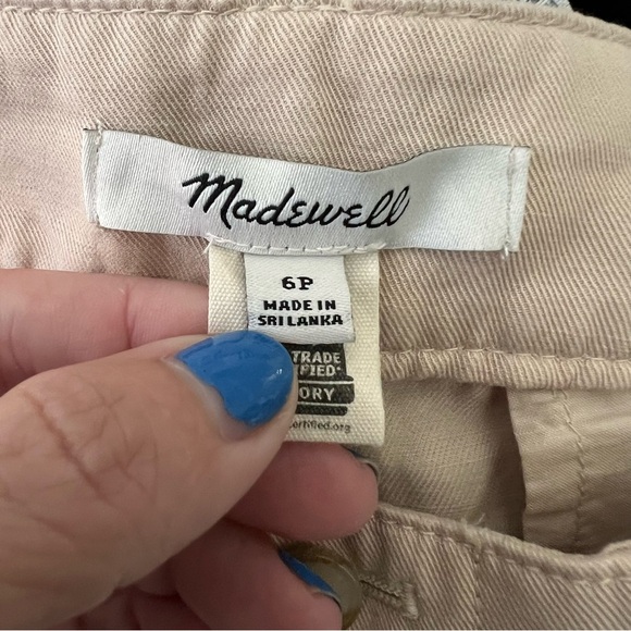 Madewell The Harlow Wide-Leg Pant in Drapey Twill Trousers Pants Work Office - Picture 5 of 6